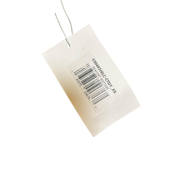 NWT Dippin Daisy’s rainbow velvet carnival bikini top seaport thong size  XS set - Picture 3 of 9